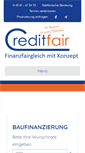 Mobile Screenshot of creditfair.de